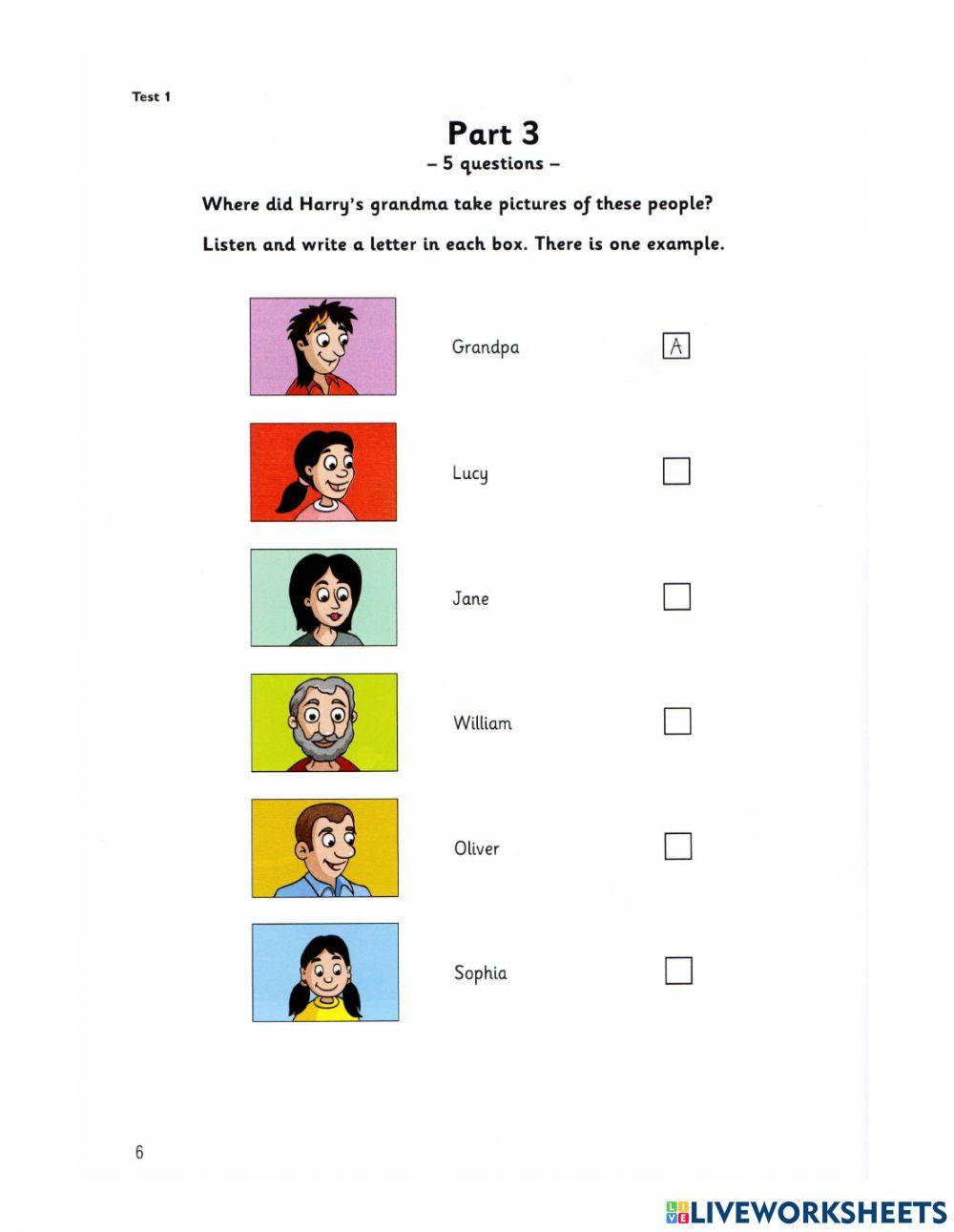 Flyers -  listening 1