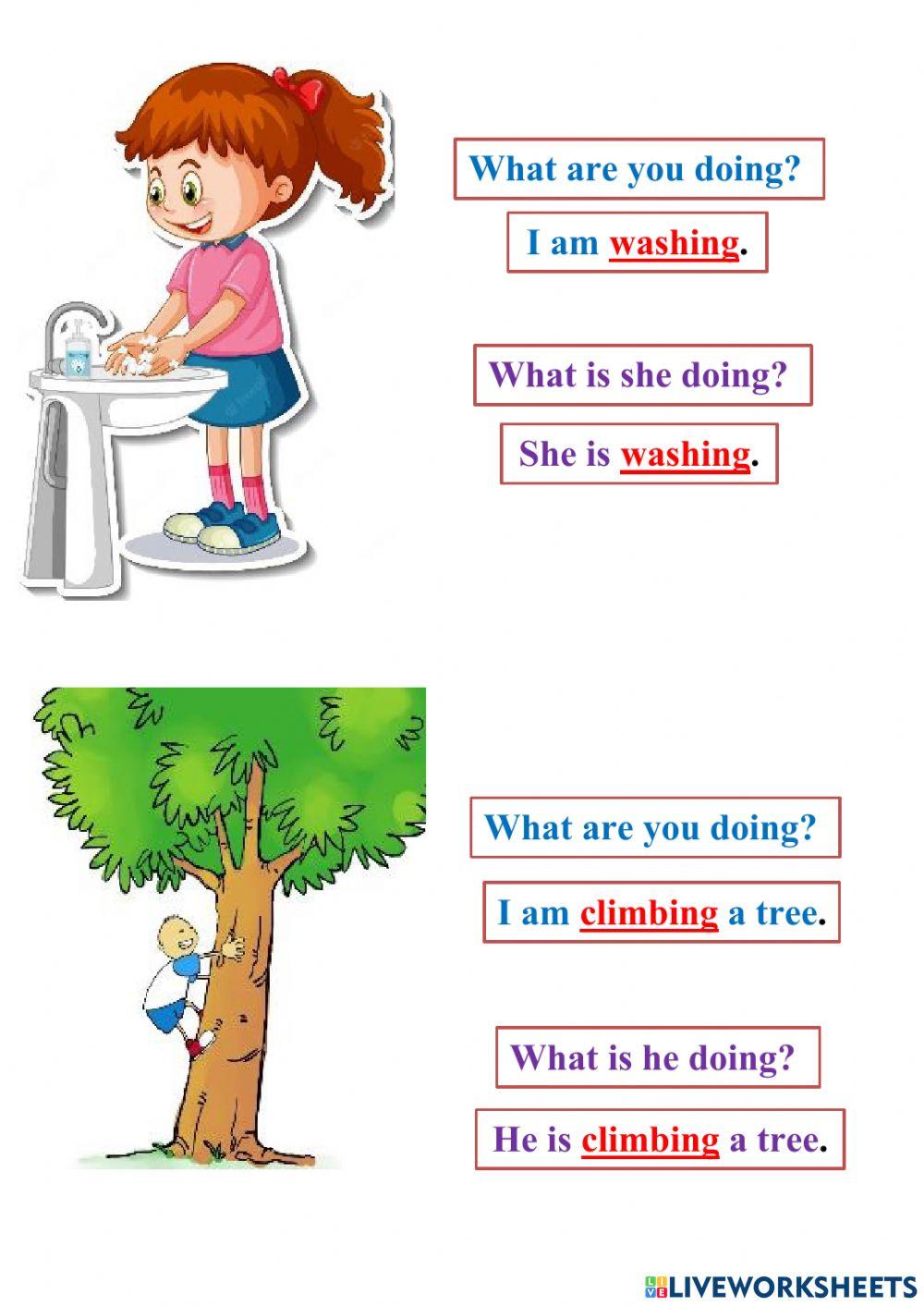 What are you doing? lesson 3