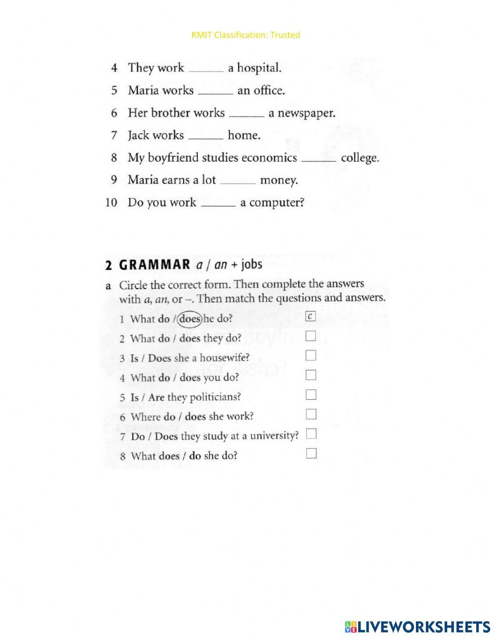 2C Elementary worksheet | Live Worksheets