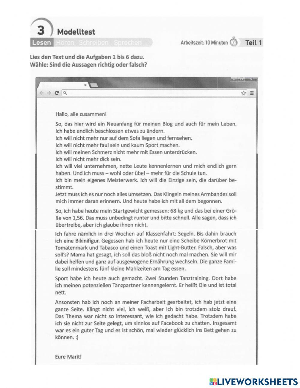 B1 PV Projekt B1 M3T1