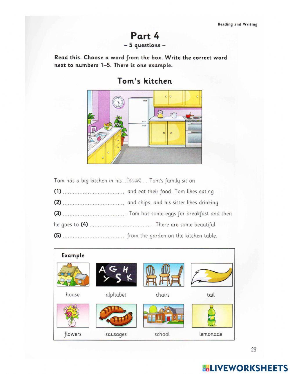 Starters - reading - week 2