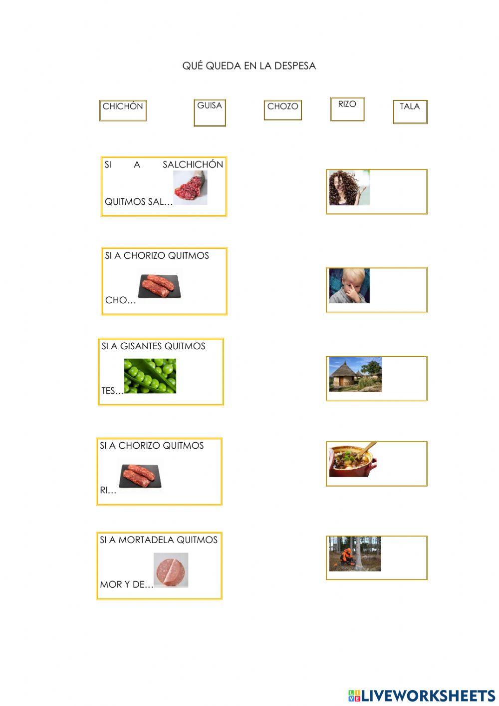 Qué nos queda en la despensa 2