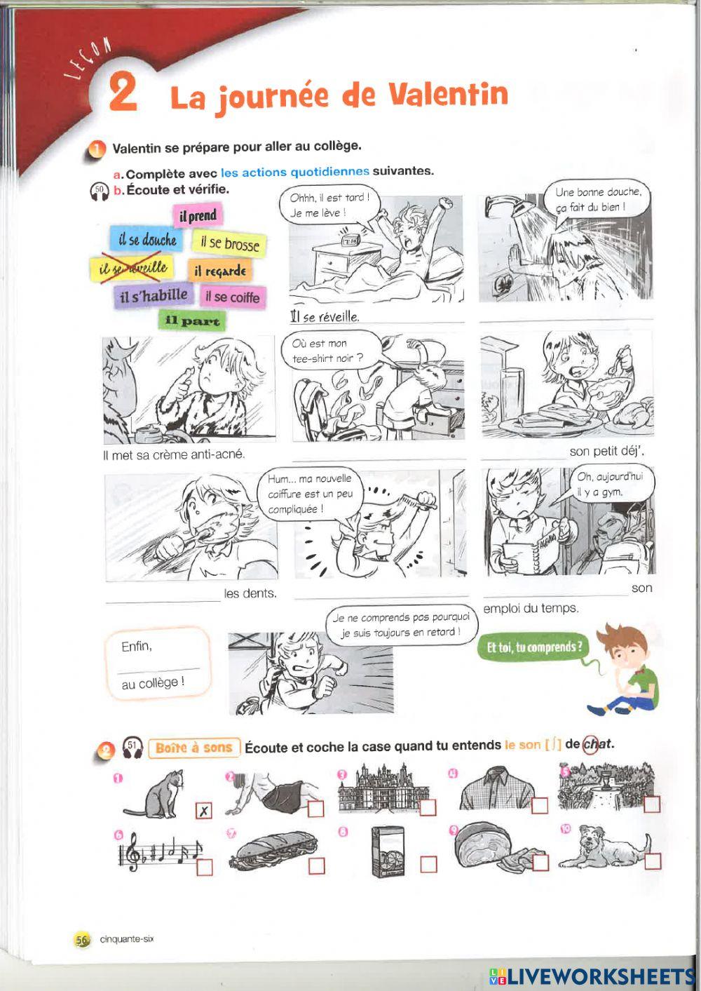 Les verbes pronominaux