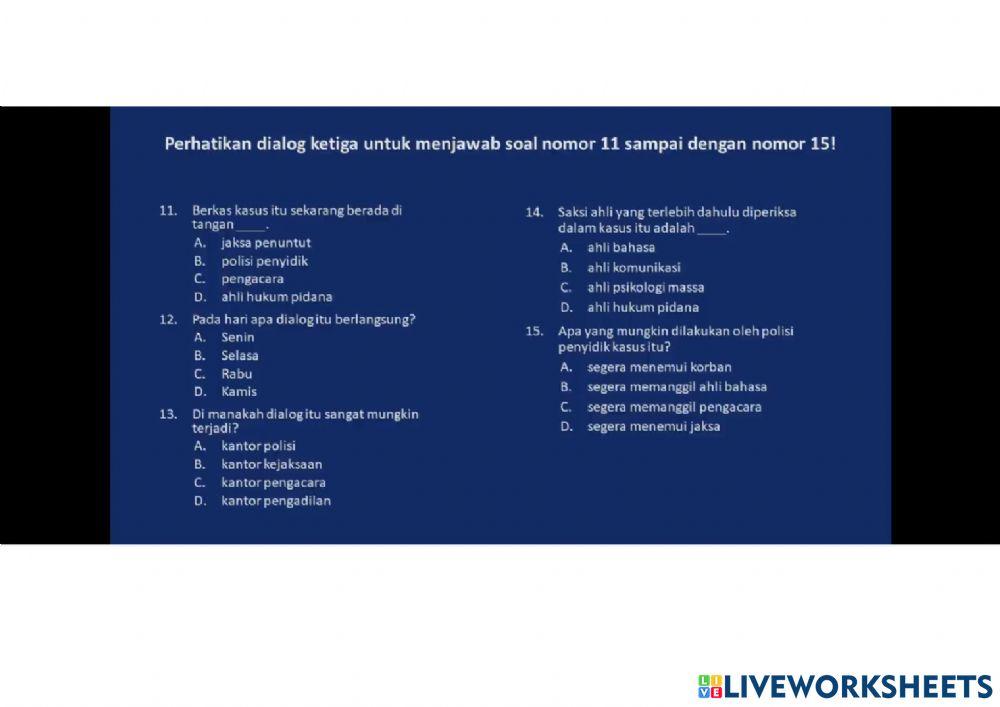 Kelas Menyimak Negosiasi