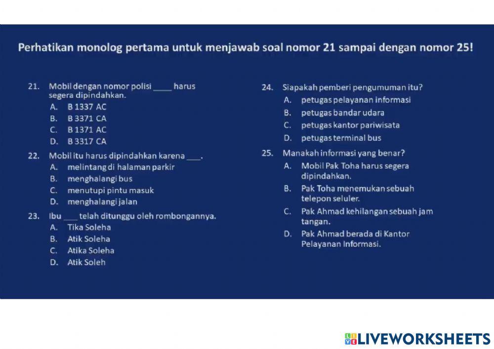 Kelas Menyimak Negosiasi