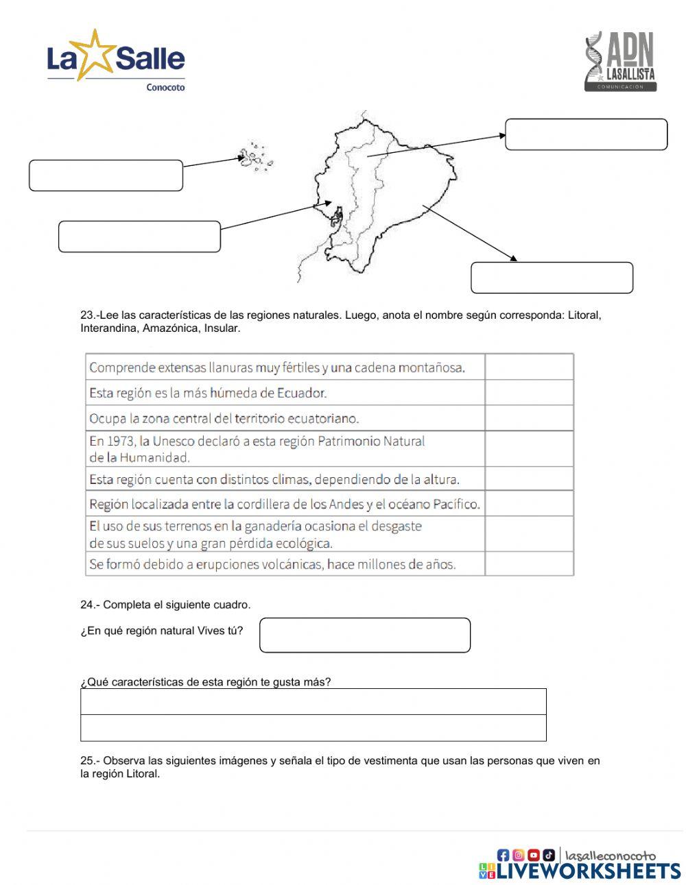 Banco de preguntas tercero