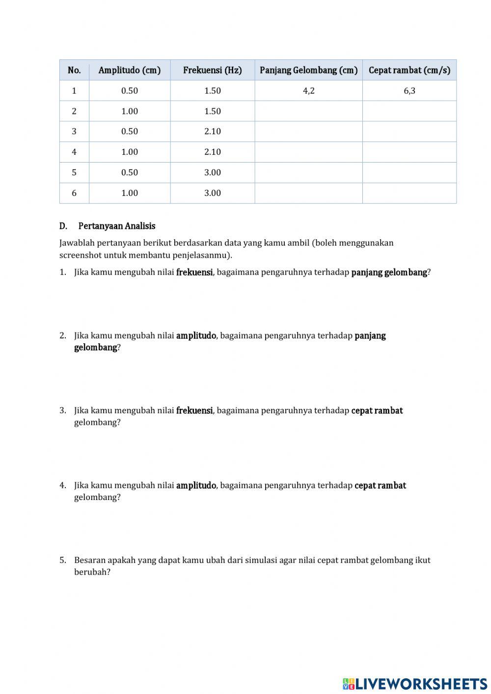 LKPD Gelombang Berjalan