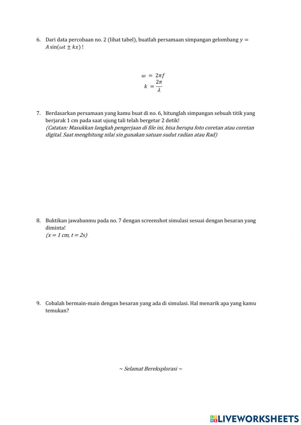 LKPD Gelombang Berjalan