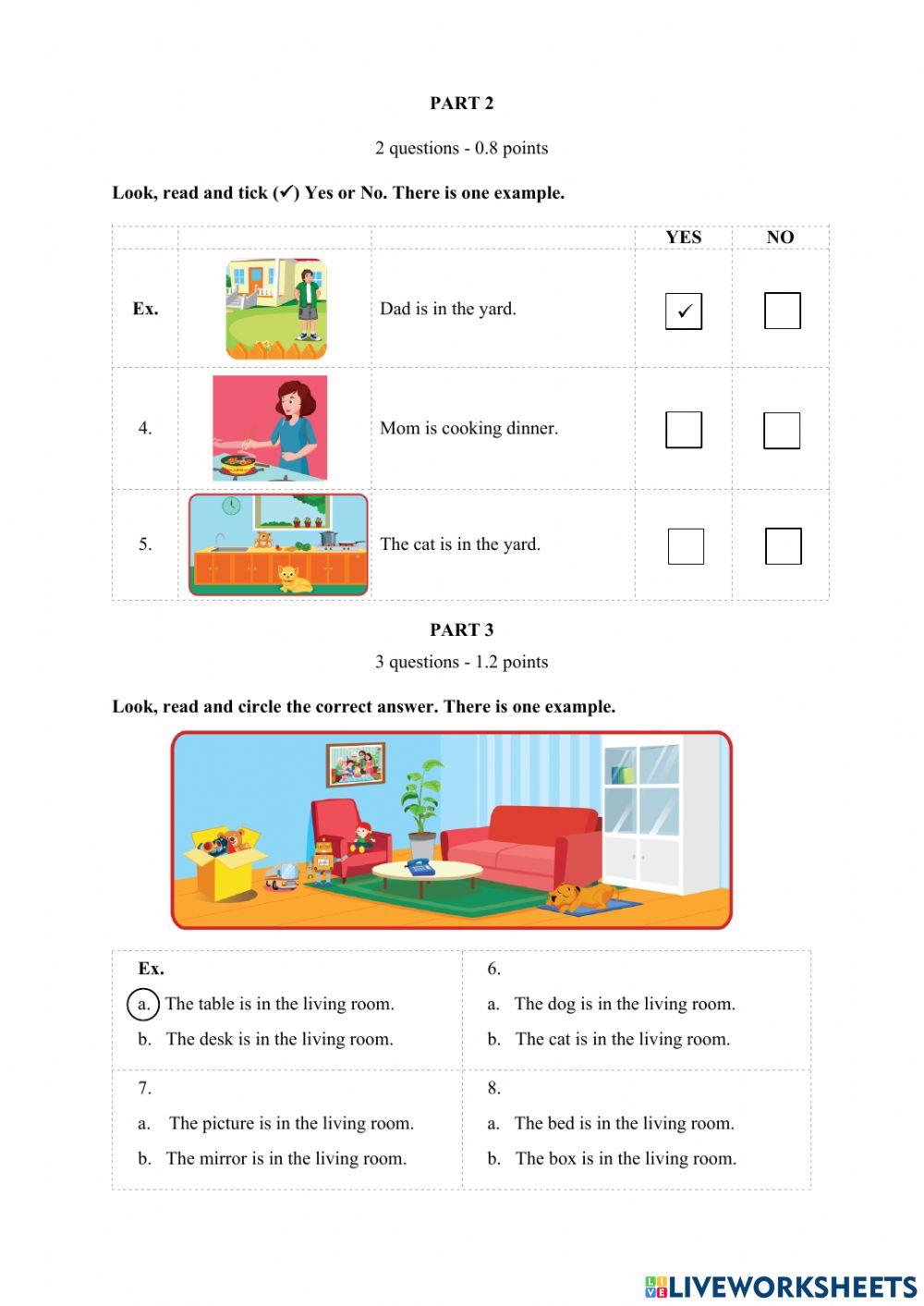 TA3 Smart Start-Unit 4 Test