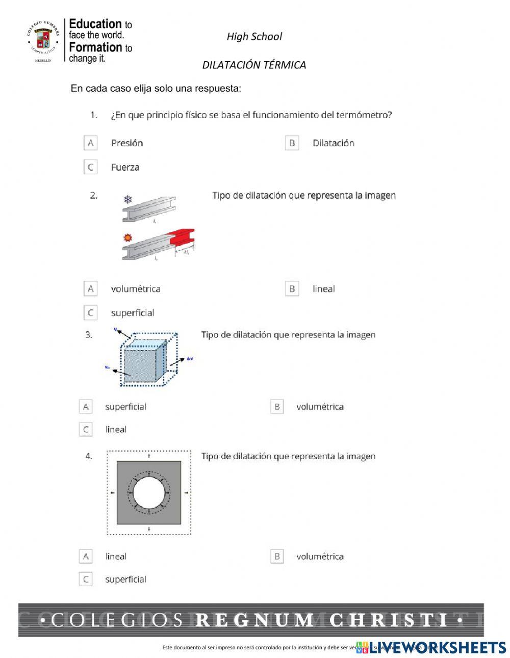 Dilatación Térmica