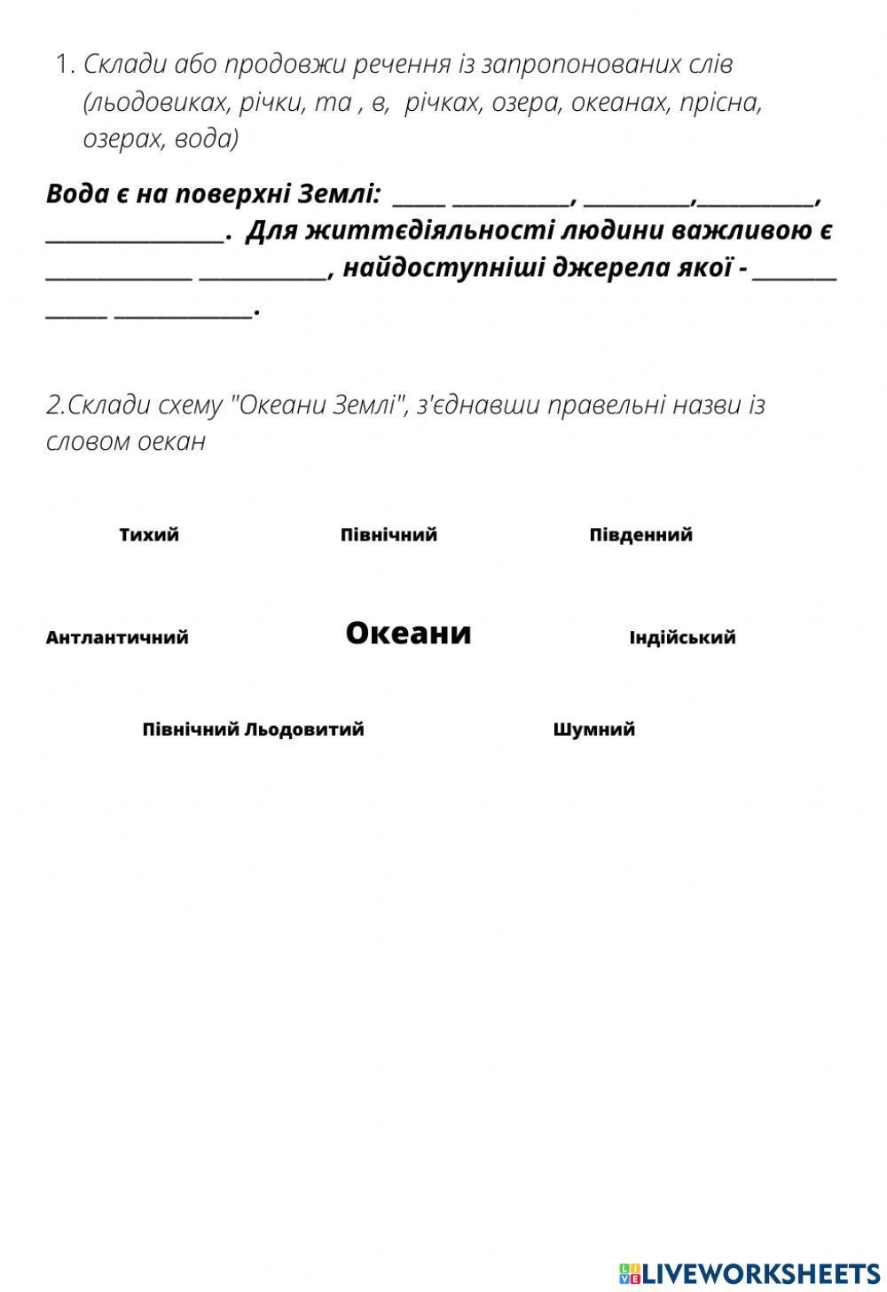 Вода на Землі