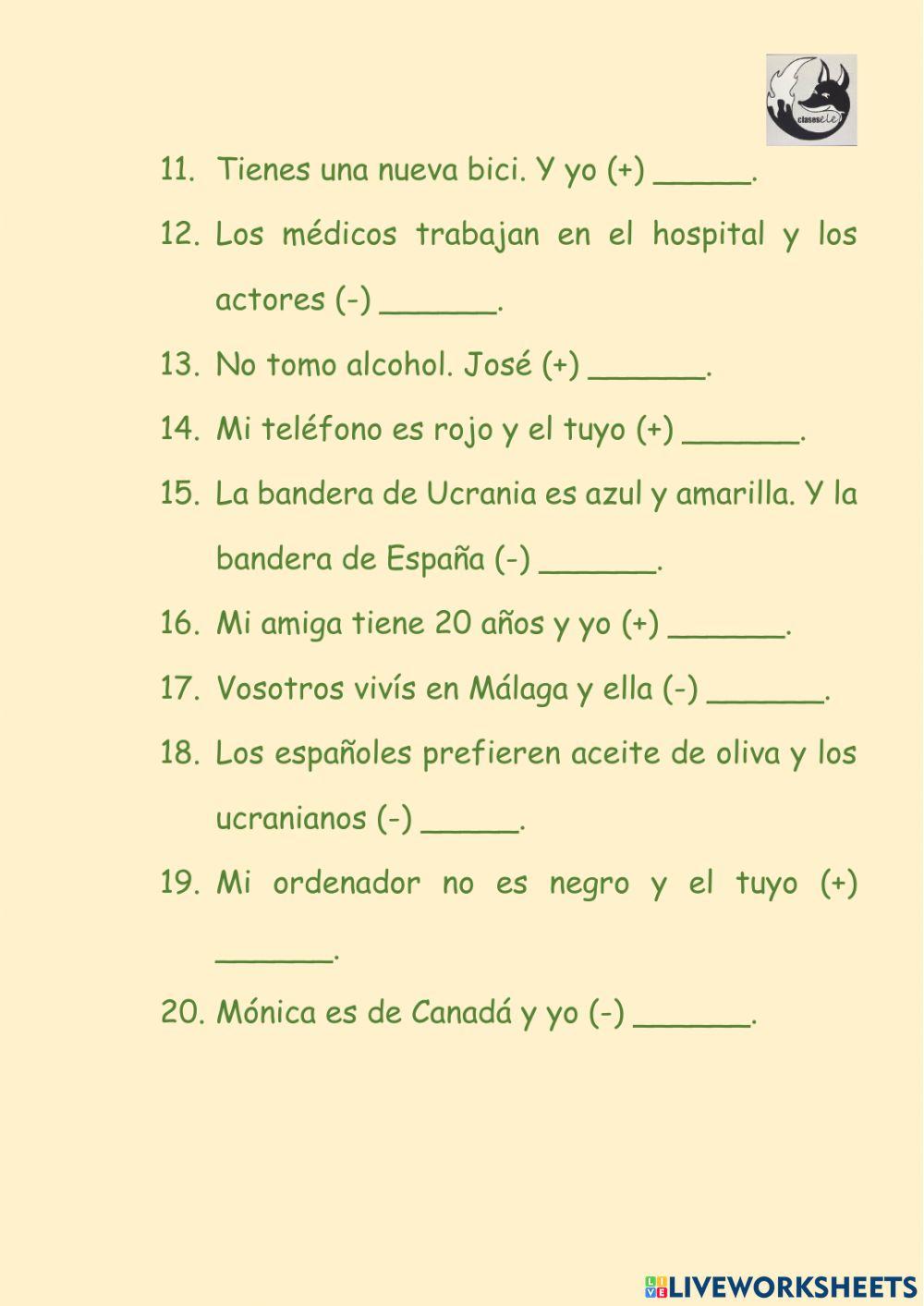 Expresar acuerdo o desacuerdo