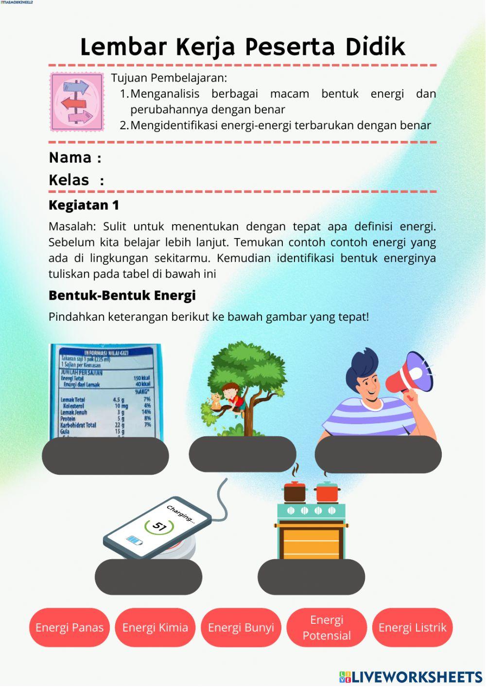 Lkpd perubahan energi