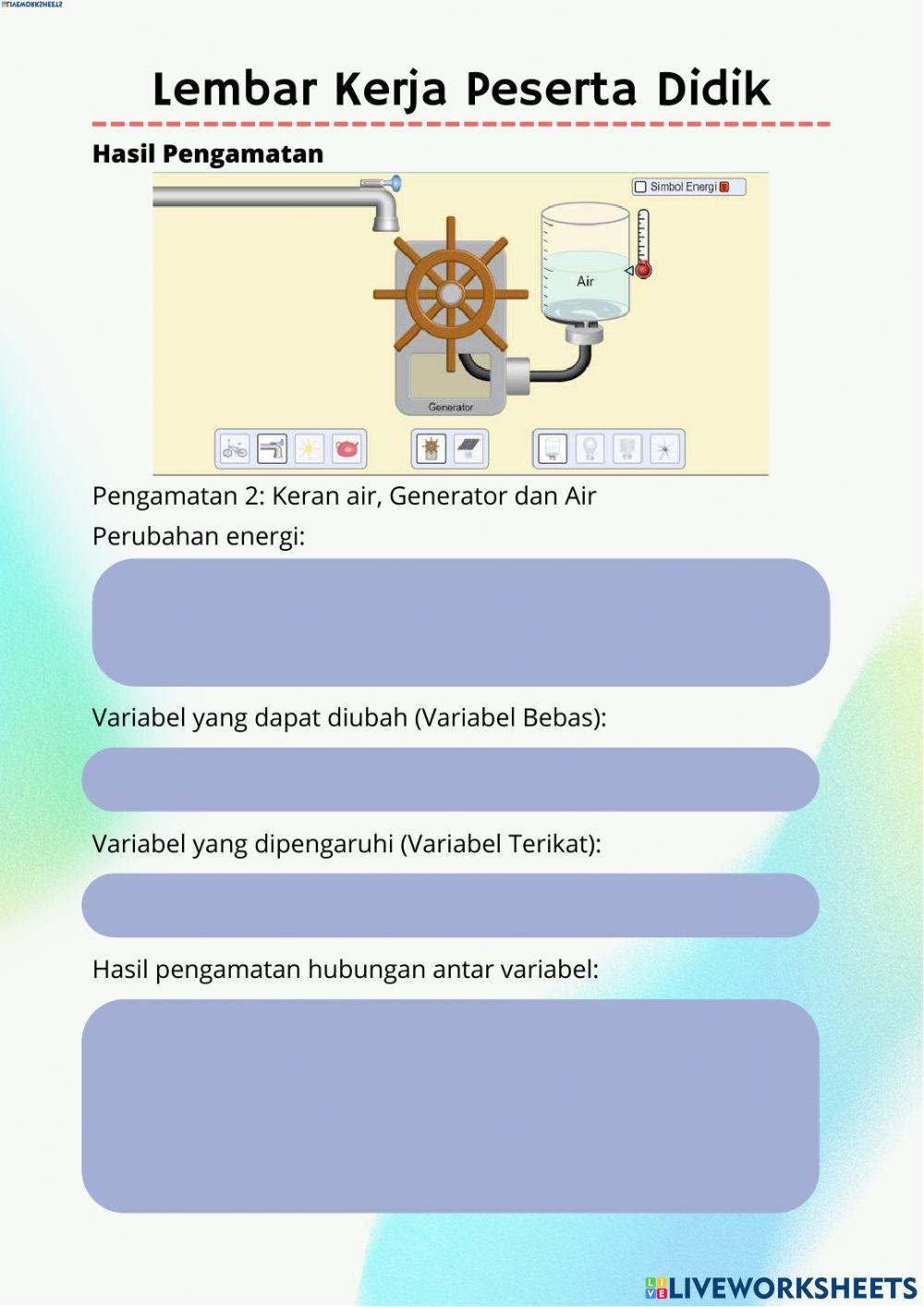 Lkpd perubahan energi