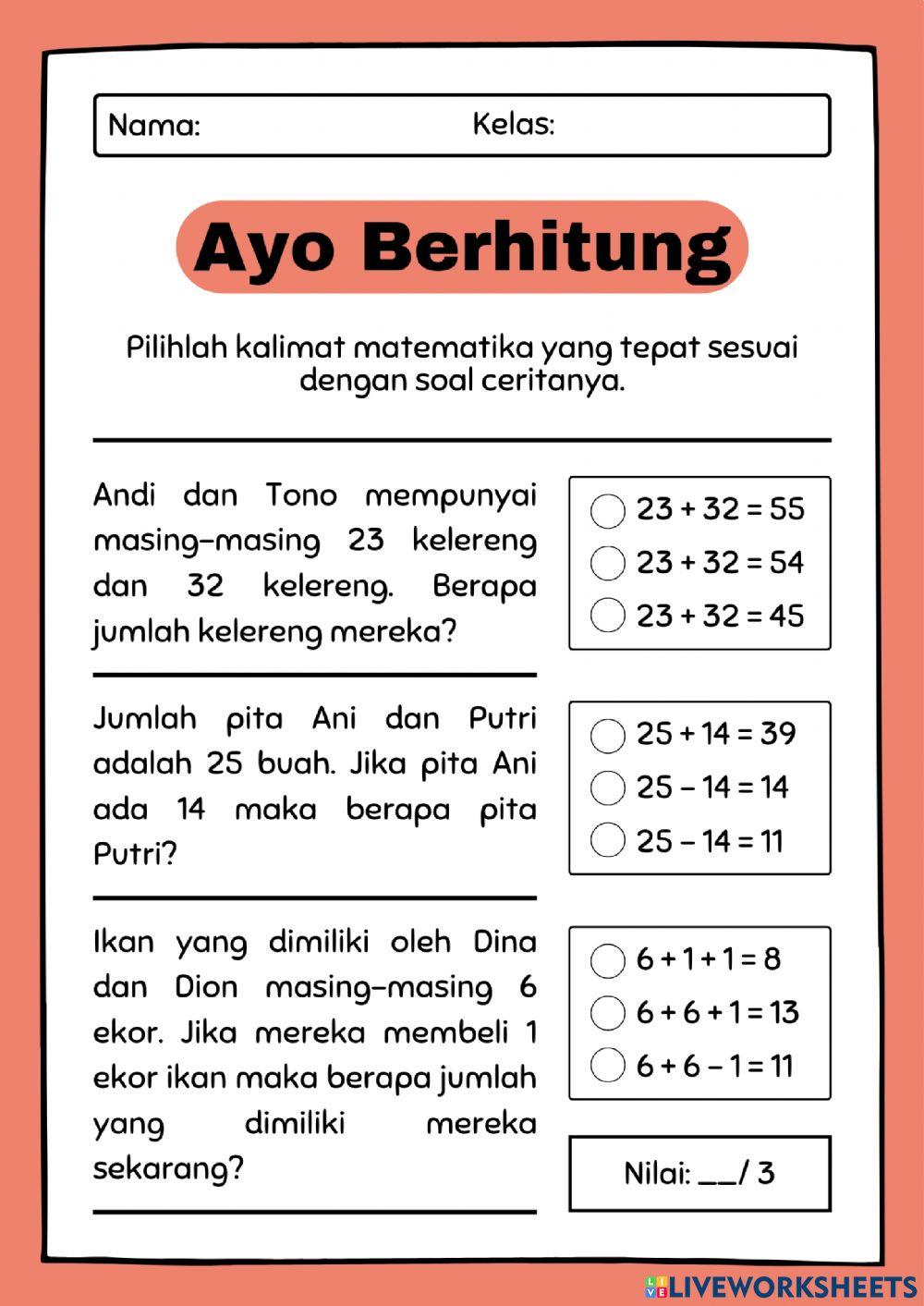 Ulangan matematika