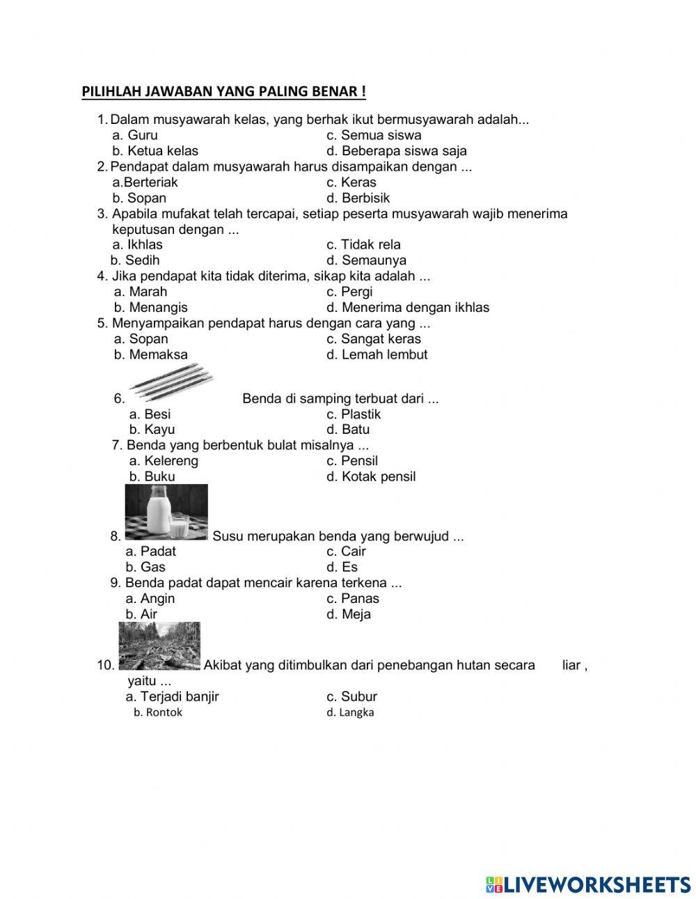 Cuaca dan Pengaruhnya: Panduan Soal Kelas 3 Tema 5 Subtema 1 Cuaca dan Pengaruhnya: Panduan Soal Kelas 3 Tema 5 Subtema 1