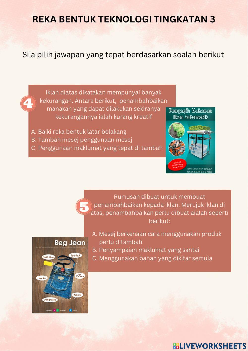 3.1.6 Membuat rumusan kaedah pengiklanan