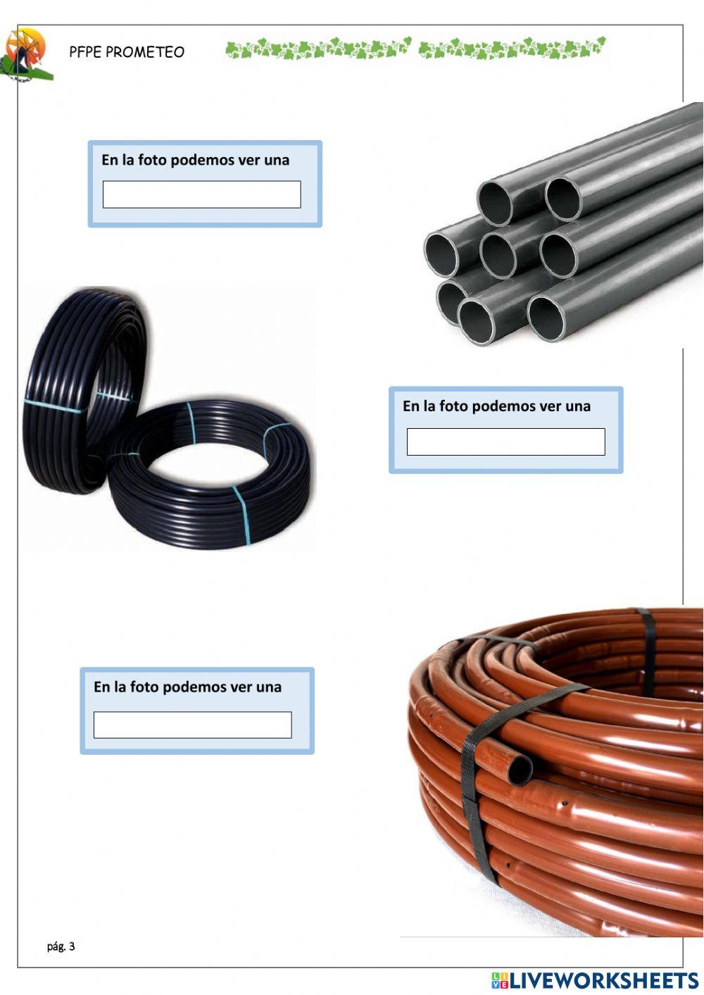 Componentes de un sistema de riego