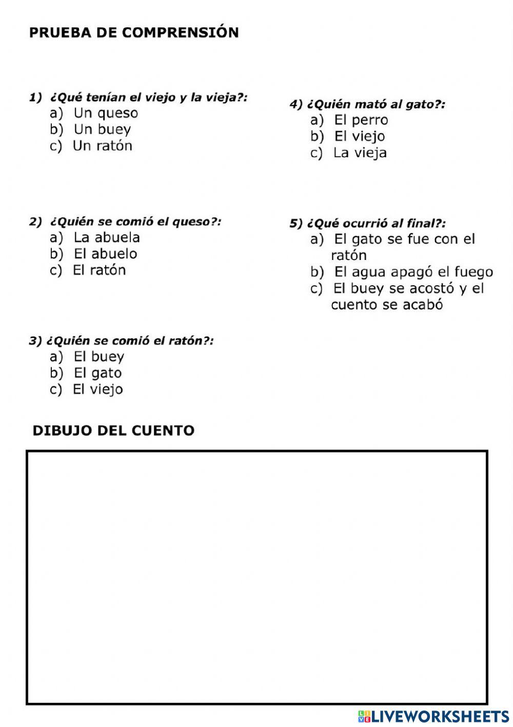 El queso, la vieja y el viejo