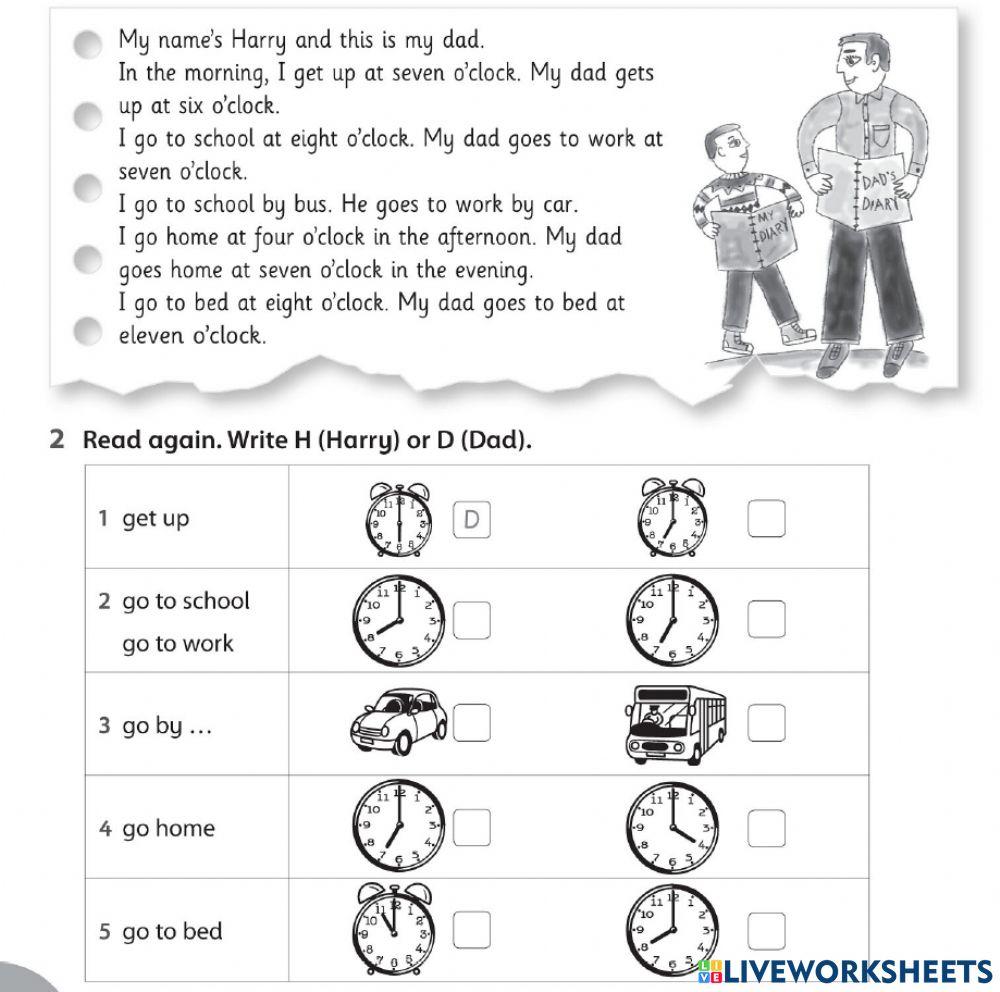 Identifying activities with time