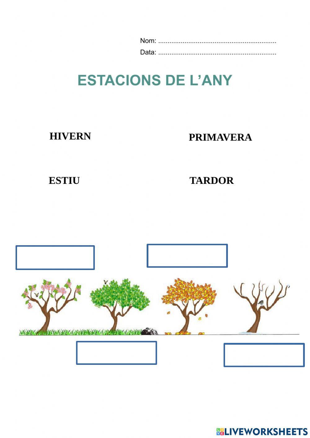 Les estacions de l'any