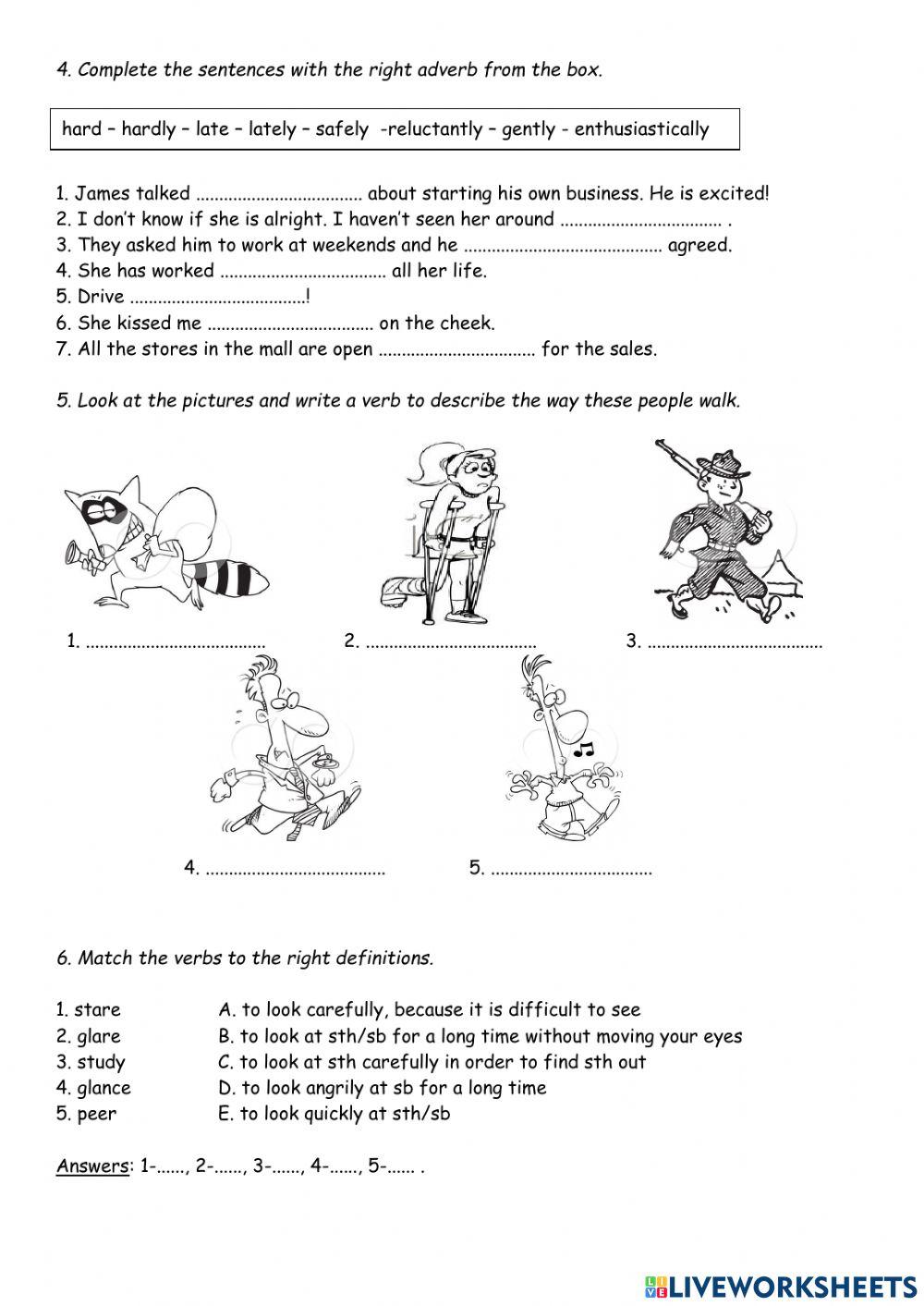 Cosmic B1+ Unit 3 Vocabulary Test 3.1