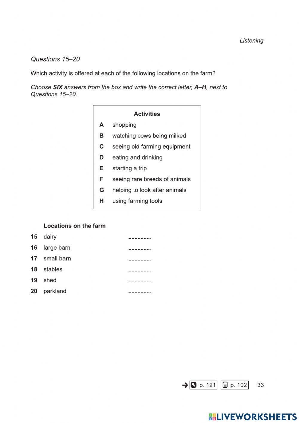 CAM IELTS LISTENING - TEST 2