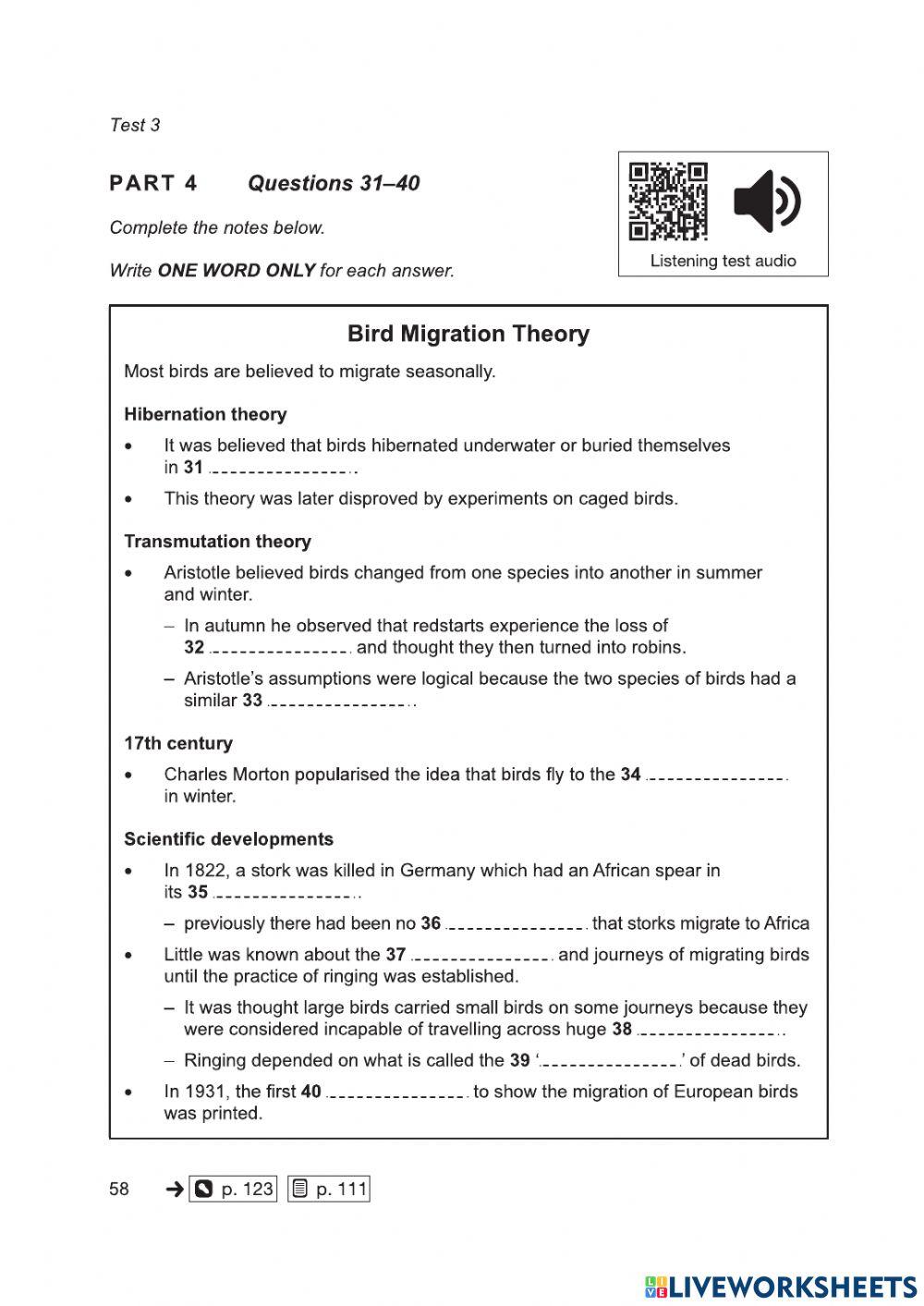 CAM IELTS LISTENING - TEST 3