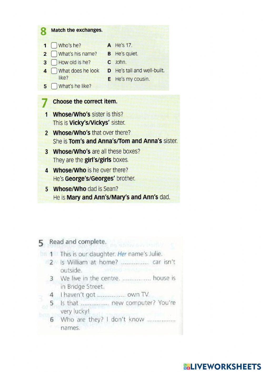 Family-Personality-Grammar