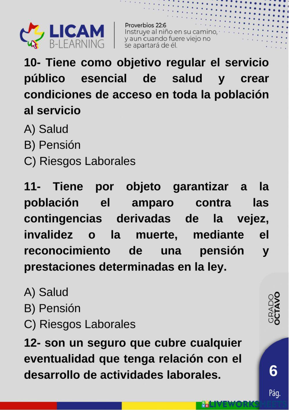 Huelgas laborales y seguridad social.