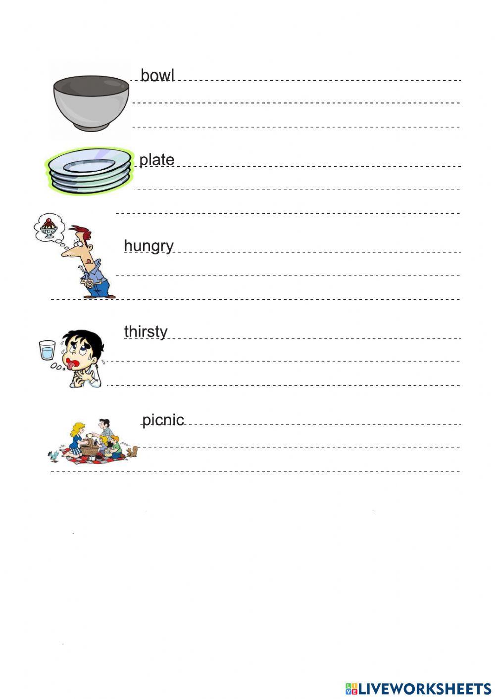 Food and drink - lesson 2