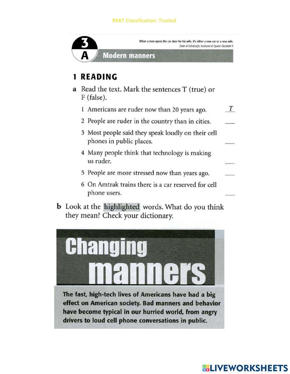 3A Intermediate activity | Live Worksheets