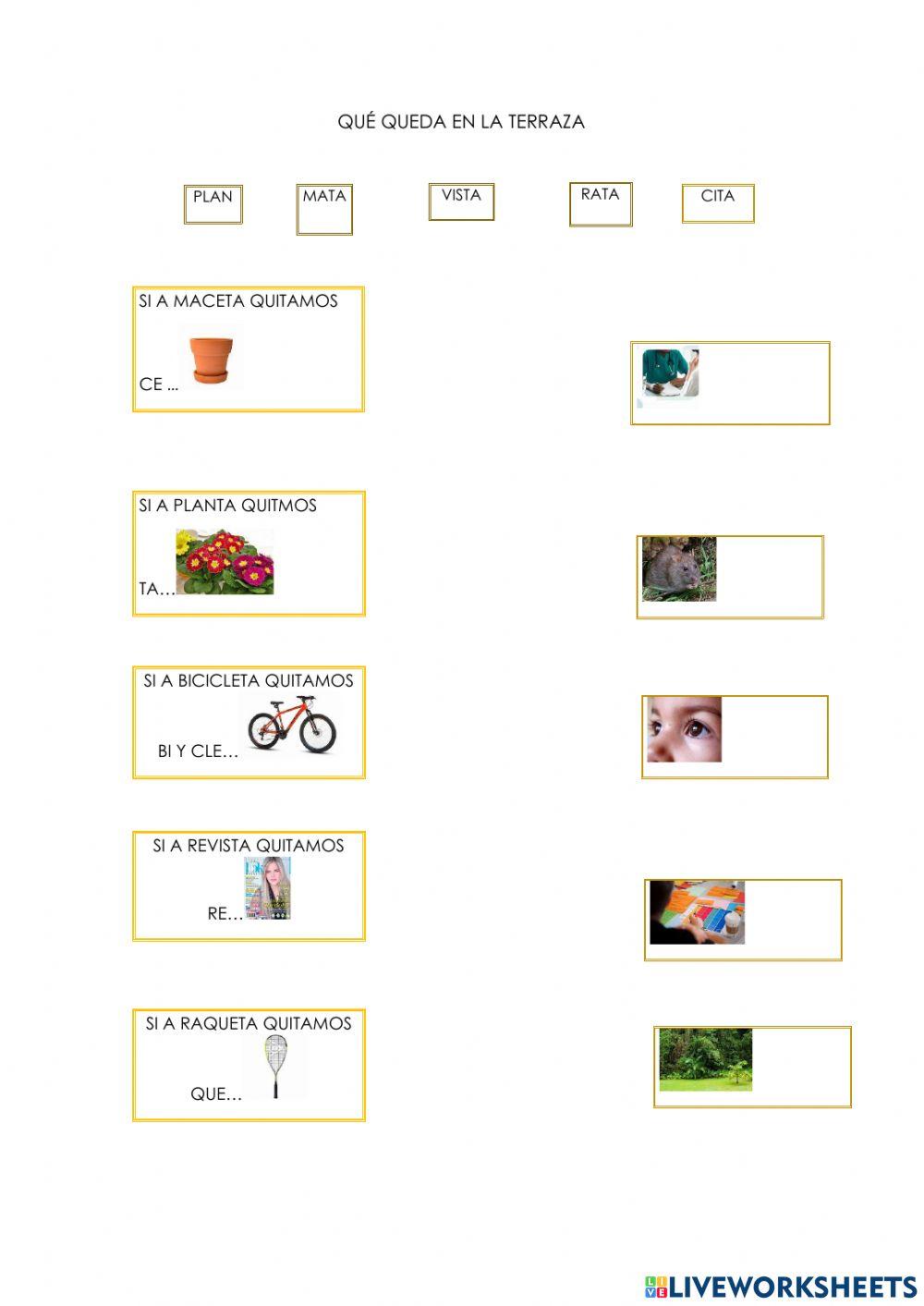 Qué queda en la terraza