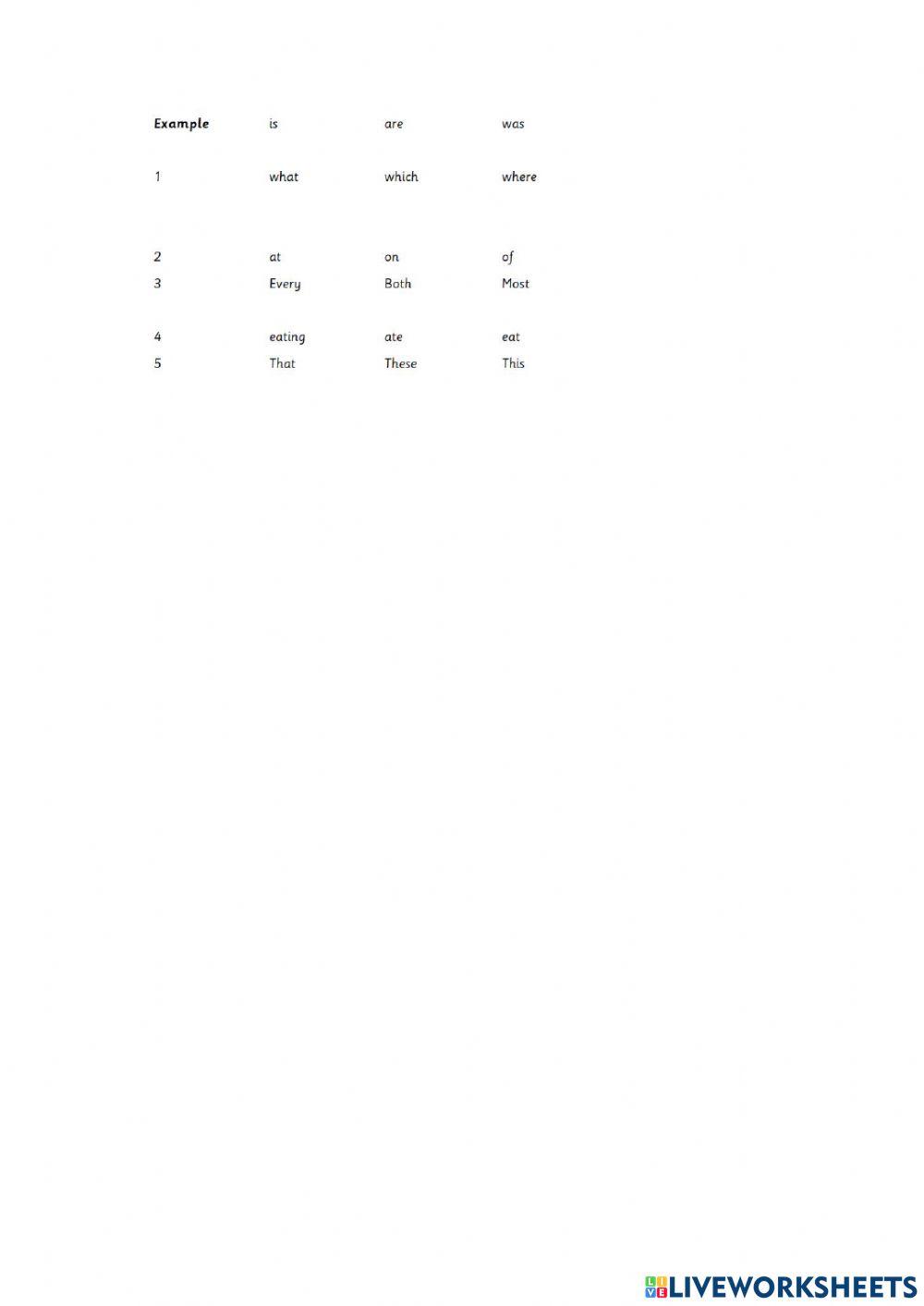 Reading & Writing - part 1-4