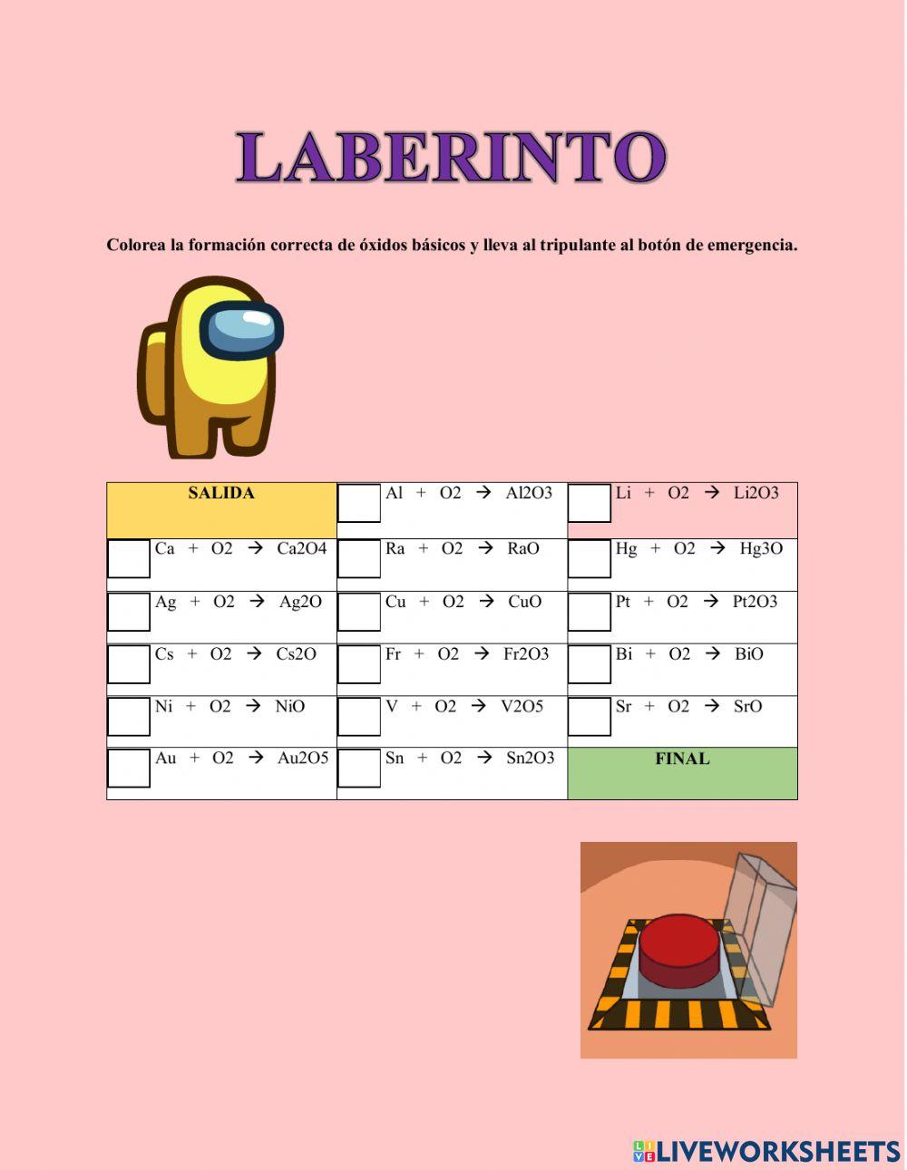 Óxidos básicos o metálicos