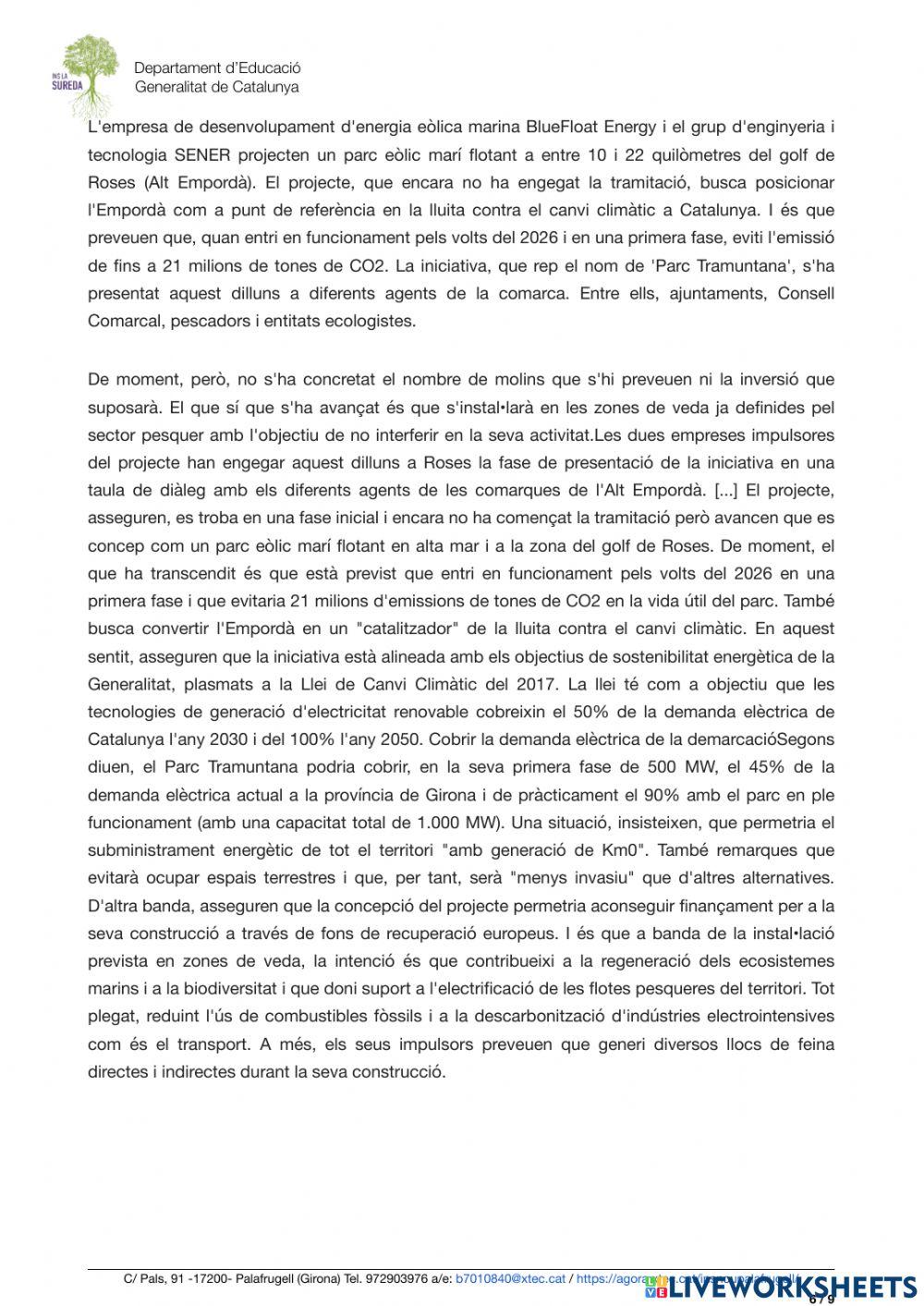 Contextualització del projecte