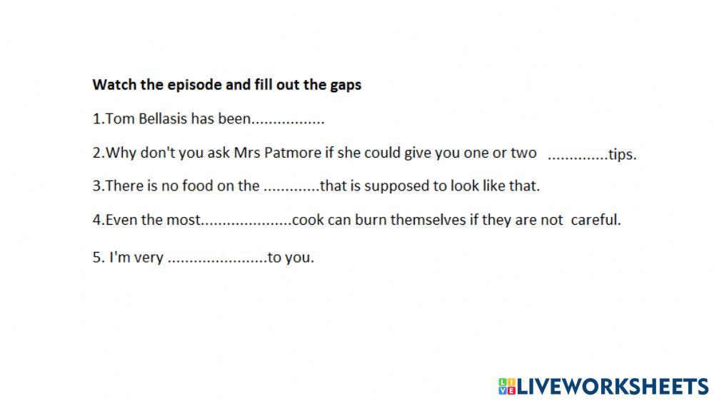 Downton abbey-Lady Sybil makes her first cake