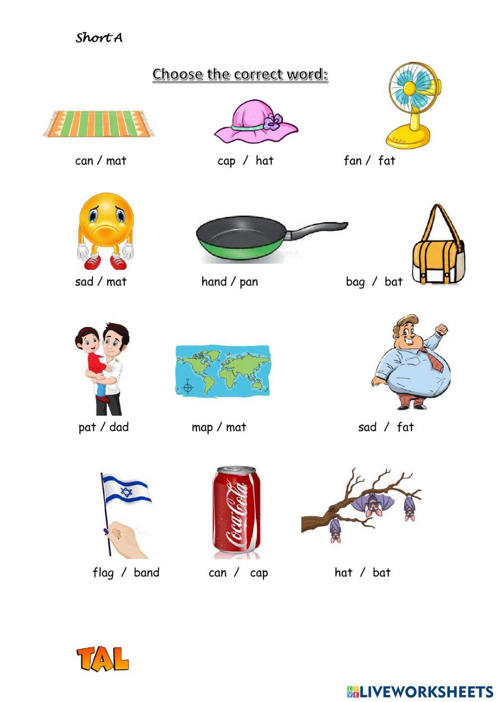 Short Vowel A English As A Second Language ESL Worksheet Live short-vowel-a-english-as-a-second-language-esl-worksheet-live