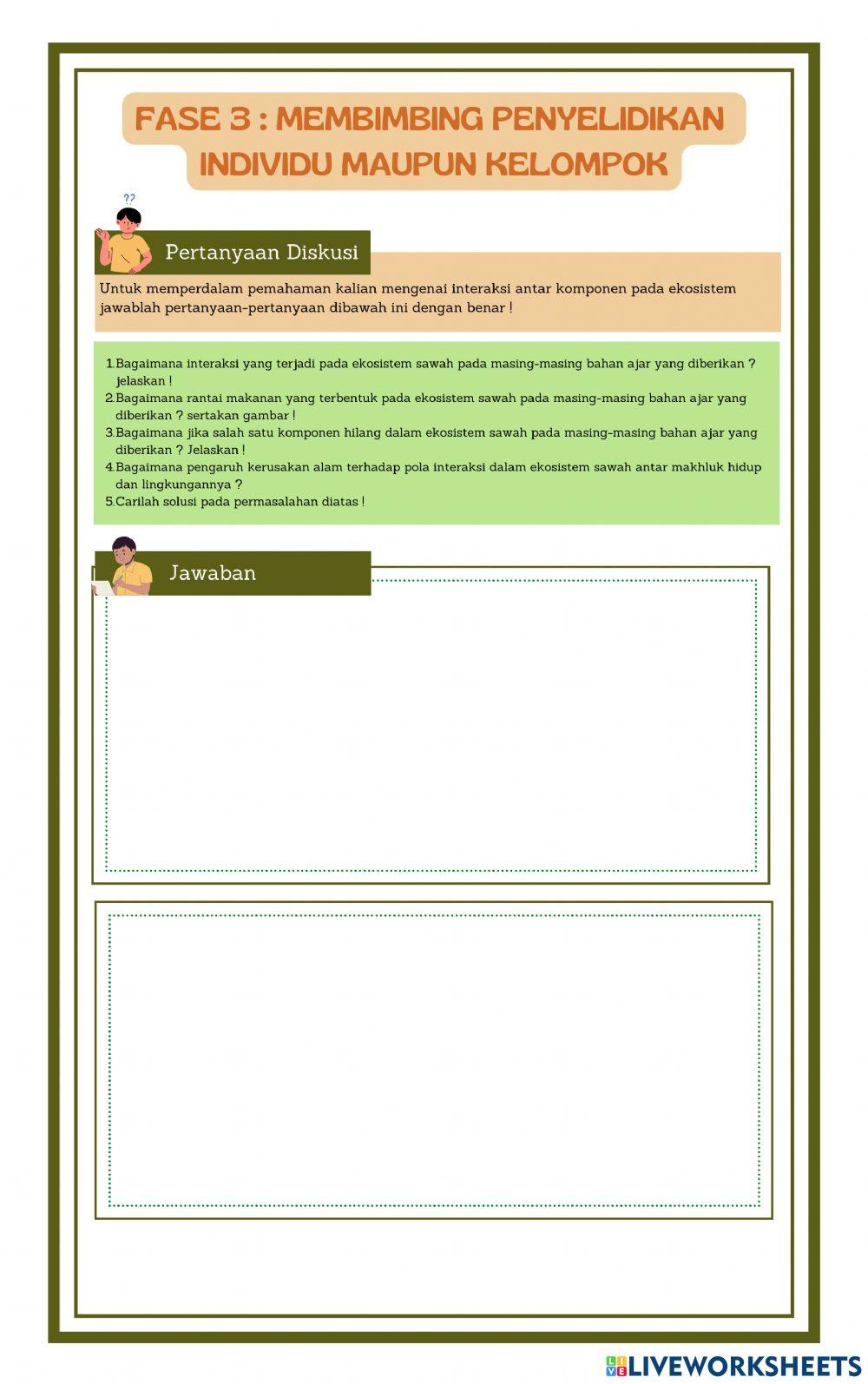 Lkpd interaksi antar komponen ekosistem