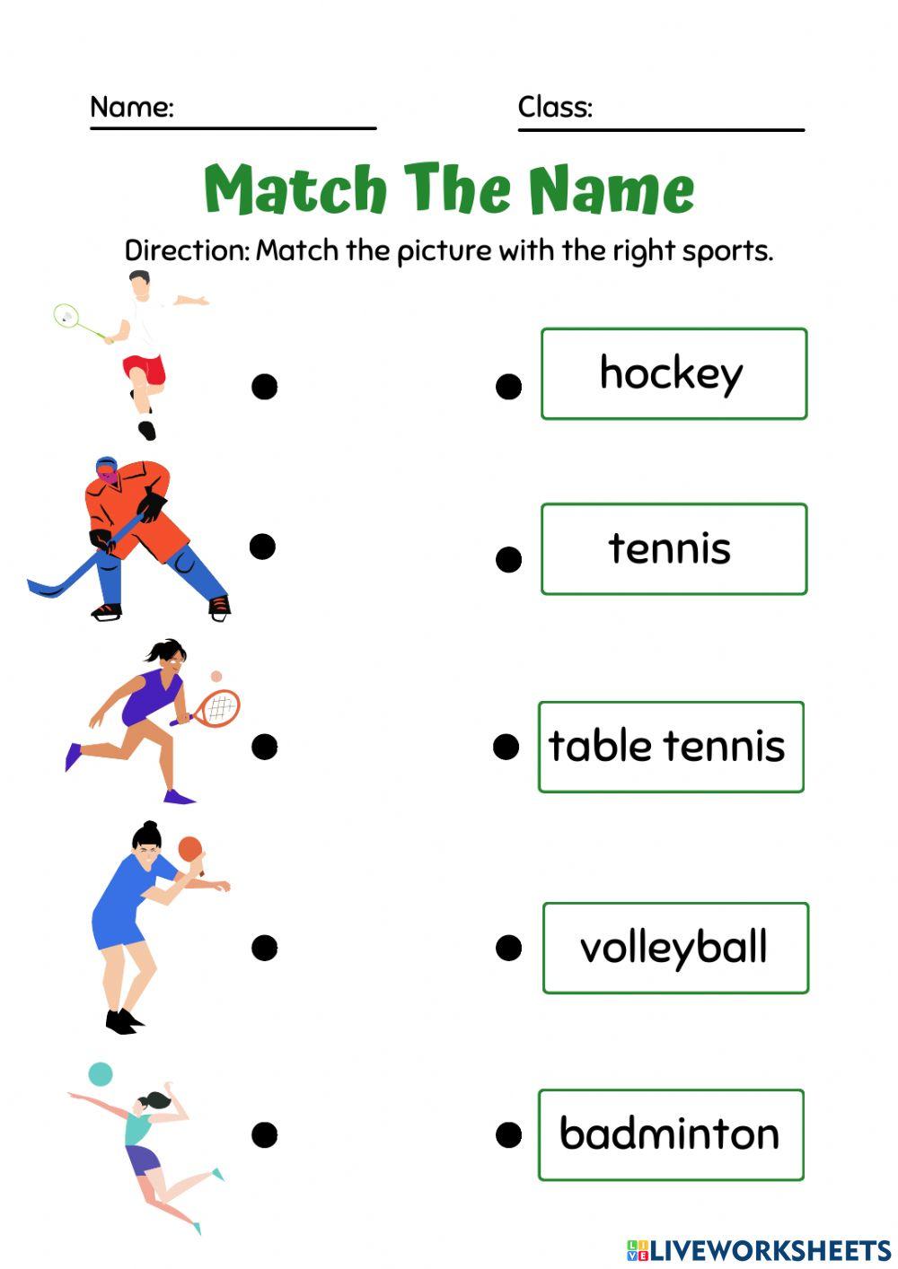 Sports subjects