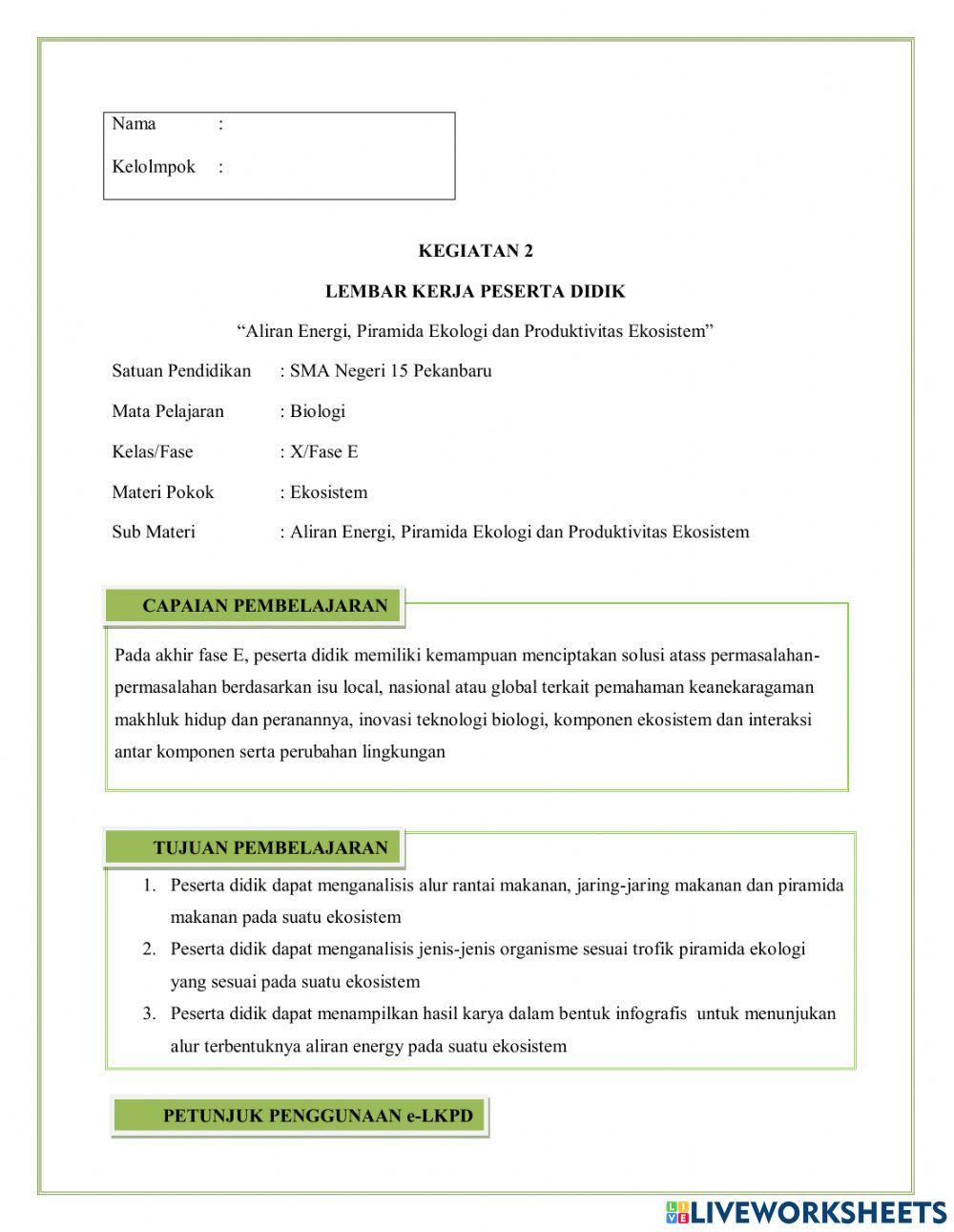LKPD Ekosistem P2