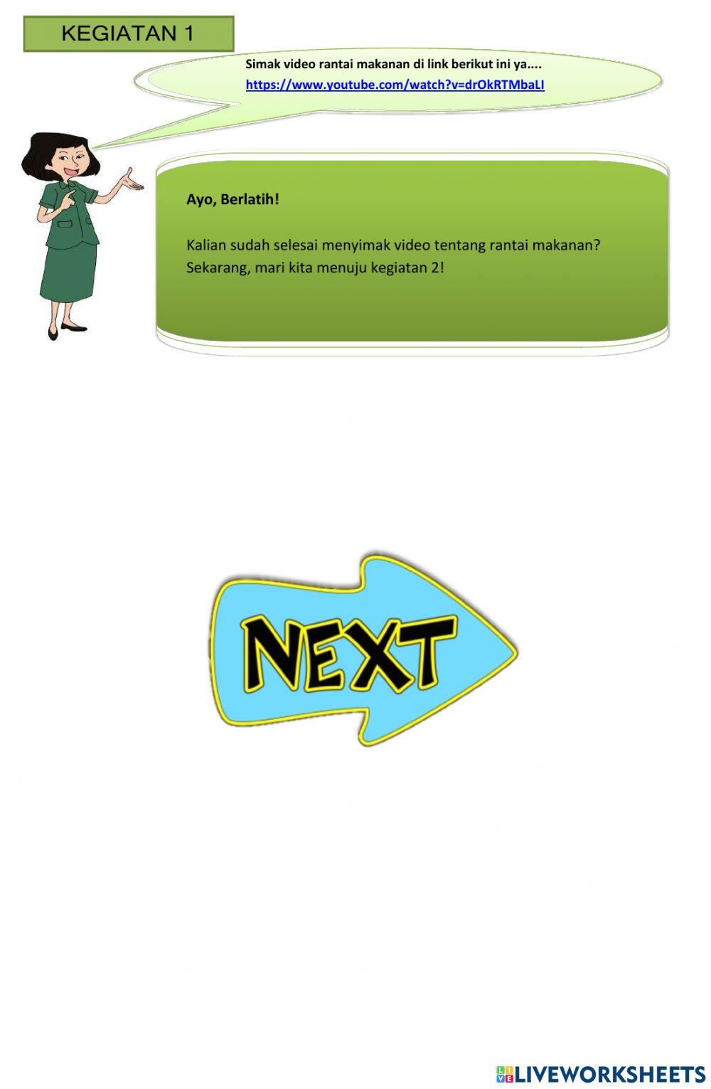 Hubungan Antarmakhluk Hidup dalam Ekosistem Tema 5 Subtema 2 Pembelajaran 2