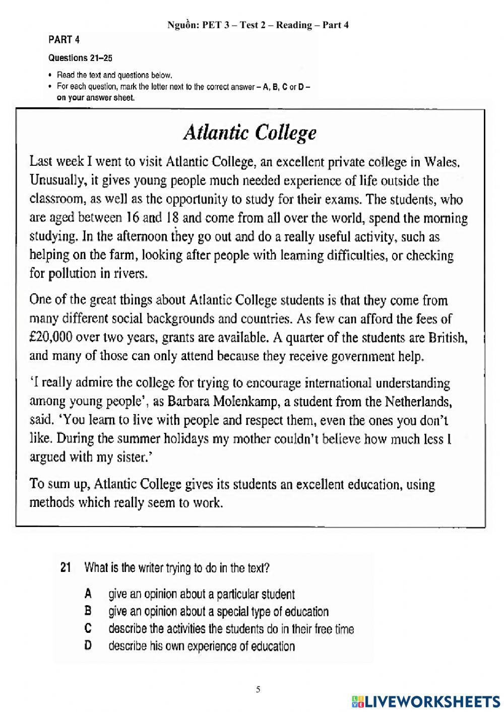 Foreign Teacher-S6-WEEK 22-U5-VOCAB REVISION