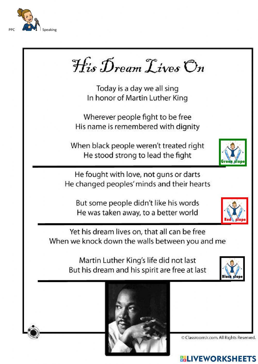 Poem MLK