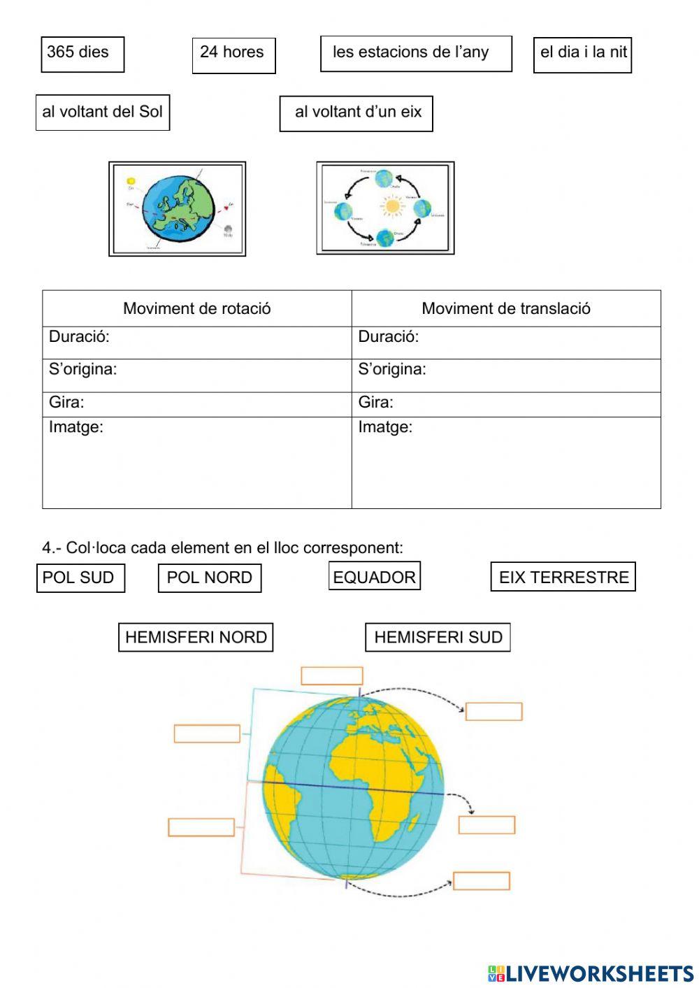Control sistema solar