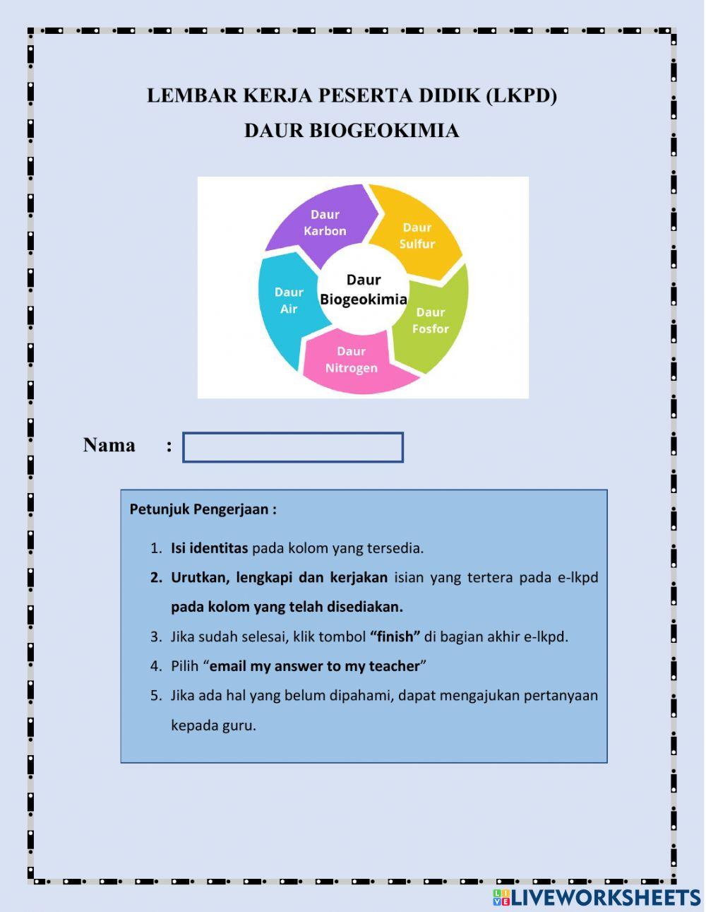 Daur biogeokimia