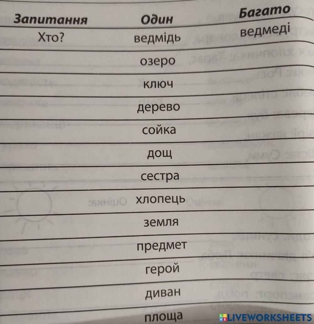 Один - багато