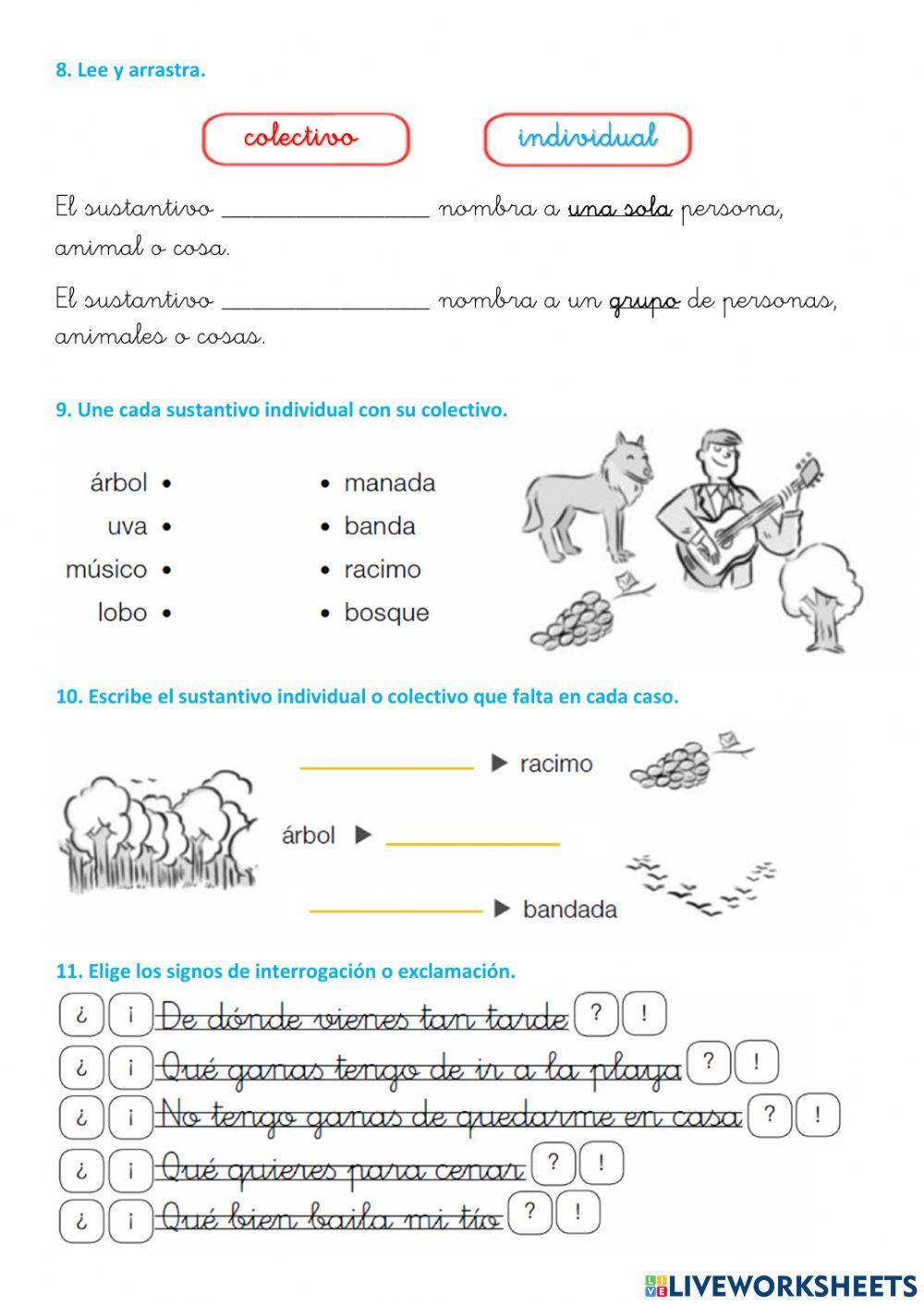 Repaso lengua tema 5