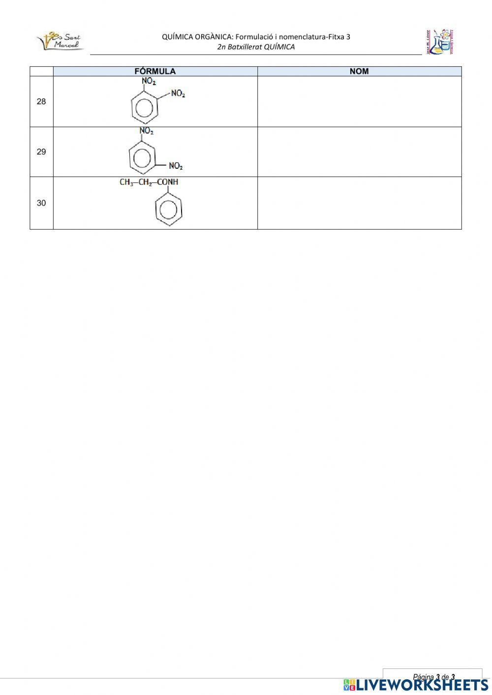 Formulació i nomenclatura orgànica-3