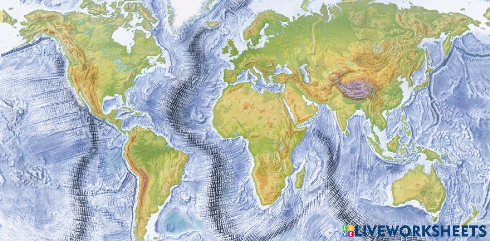 Muntanyes i serralades del món (no Europa)